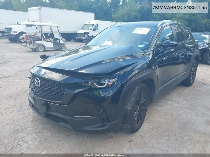 2025 Mazda Cx-50 2.5 S Preferred Package VIN: 7MMVABBM0SN351155 Lot: 42616865