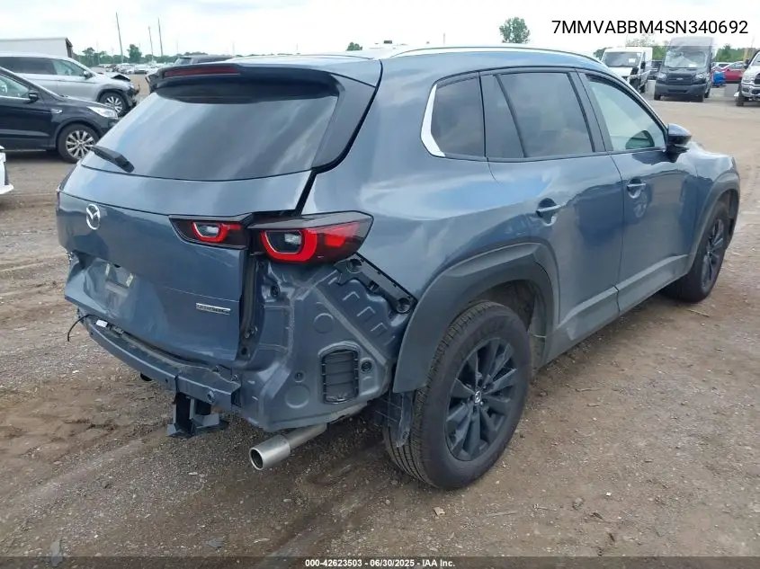 2025 Mazda Cx-50 2.5 S Preferred Package VIN: 7MMVABBM4SN340692 Lot: 42623503