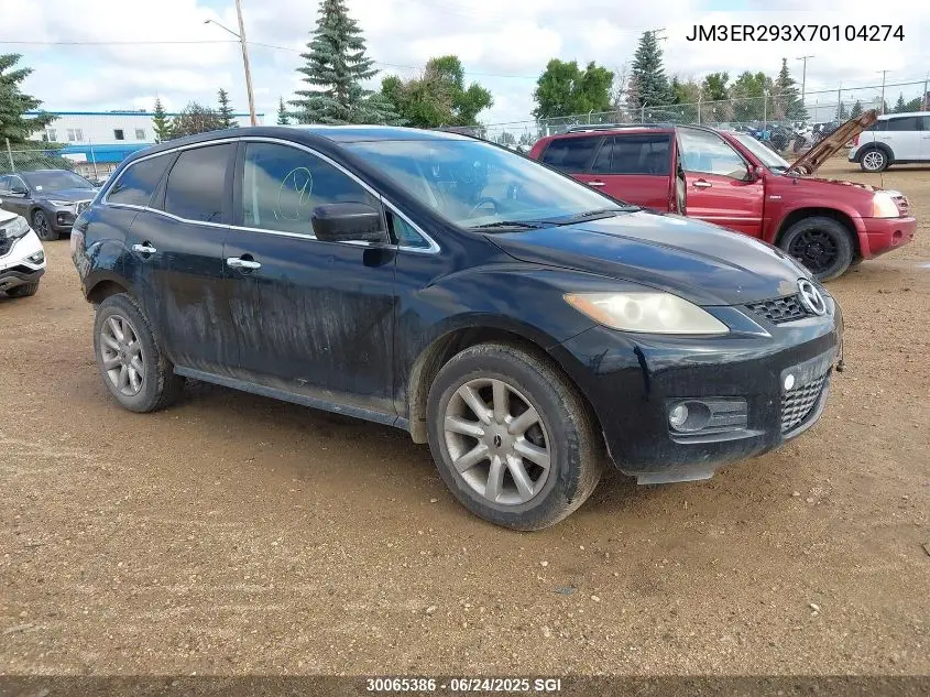 2007 Mazda Cx-7 Gs/Gt VIN: JM3ER293X70104274 Lot: 30065386