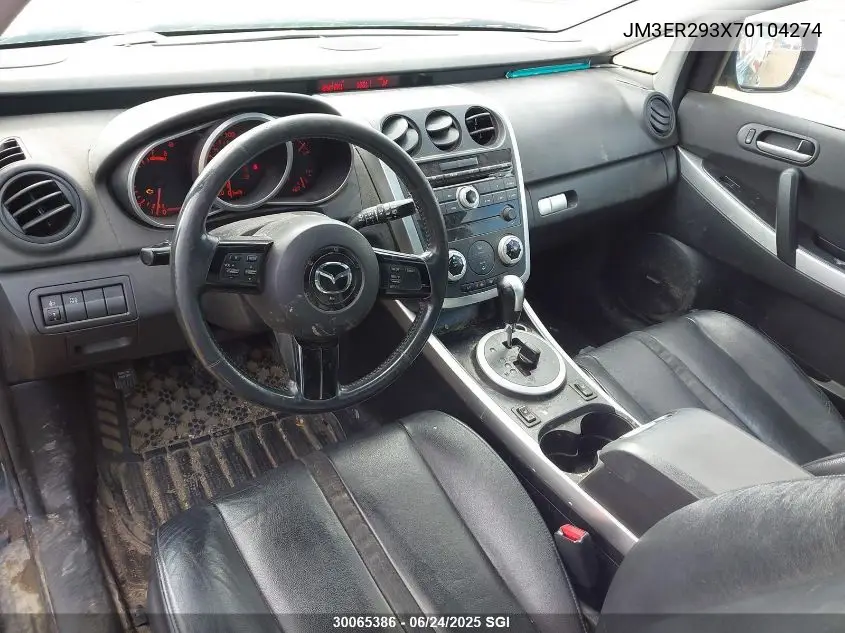2007 Mazda Cx-7 Gs/Gt VIN: JM3ER293X70104274 Lot: 30065386