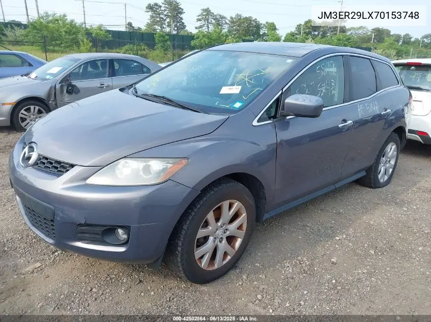 2007 Mazda Cx-7 Grand Touring VIN: JM3ER29LX70153748 Lot: 42502864
