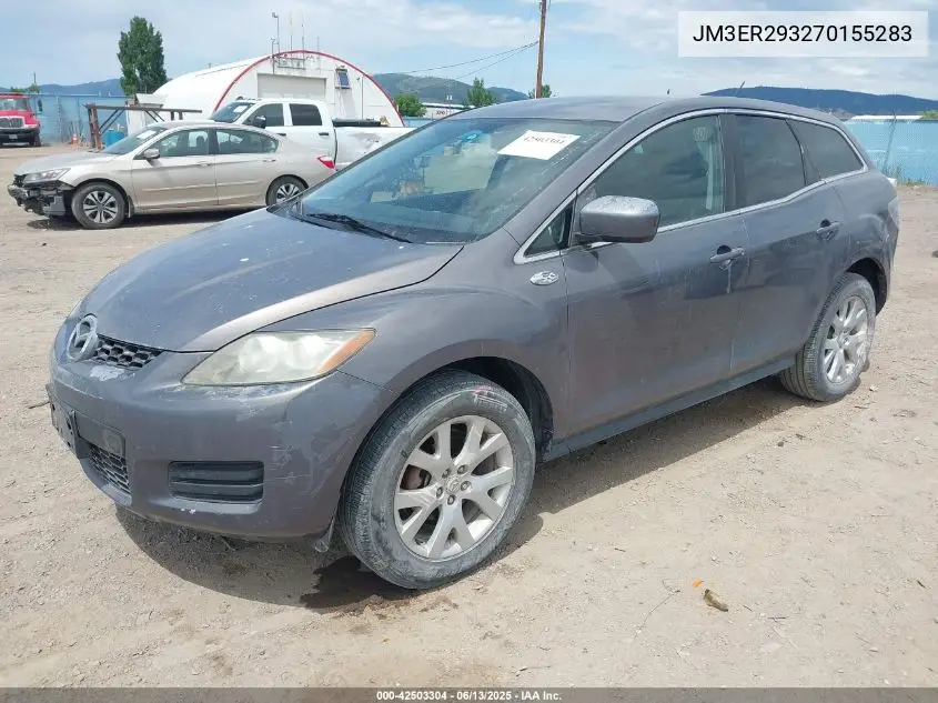 2007 Mazda Cx-7 Sport VIN: JM3ER293270155283 Lot: 42503304