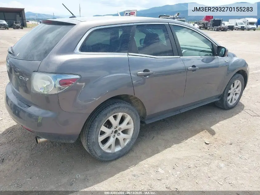 2007 Mazda Cx-7 Sport VIN: JM3ER293270155283 Lot: 42503304