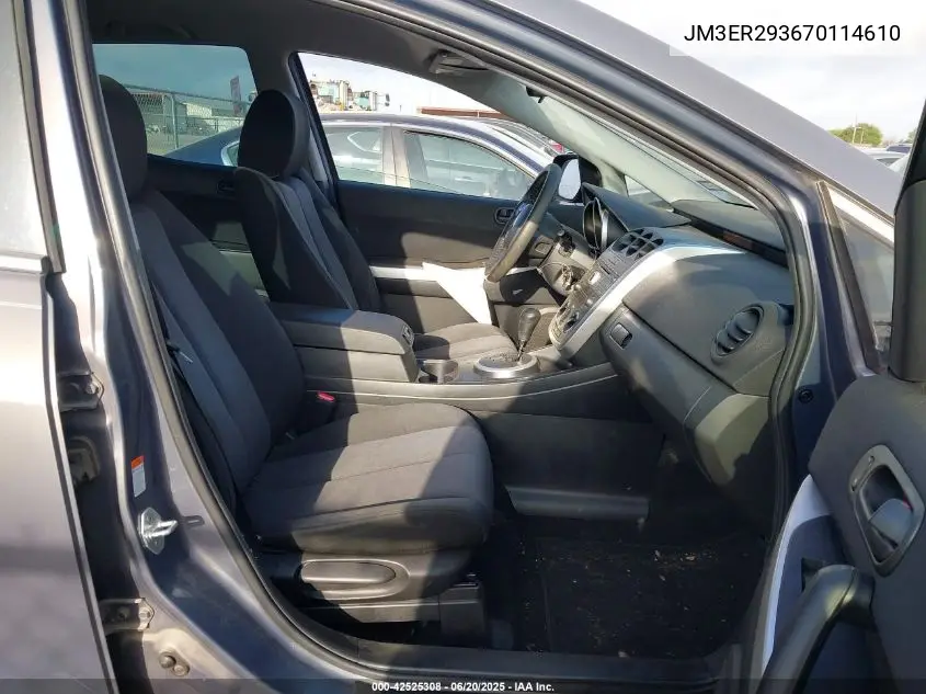 2007 Mazda Cx-7 Sport VIN: JM3ER293670114610 Lot: 42525308