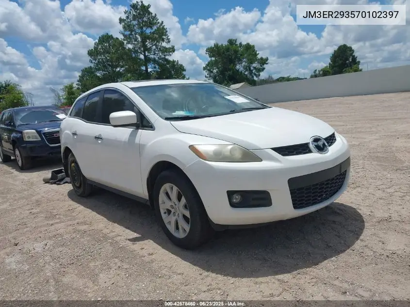 2007 Mazda Cx-7 Grand Touring VIN: JM3ER293570102397 Lot: 42578460