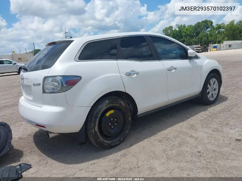 2007 Mazda Cx-7 Grand Touring VIN: JM3ER293570102397 Lot: 42578460