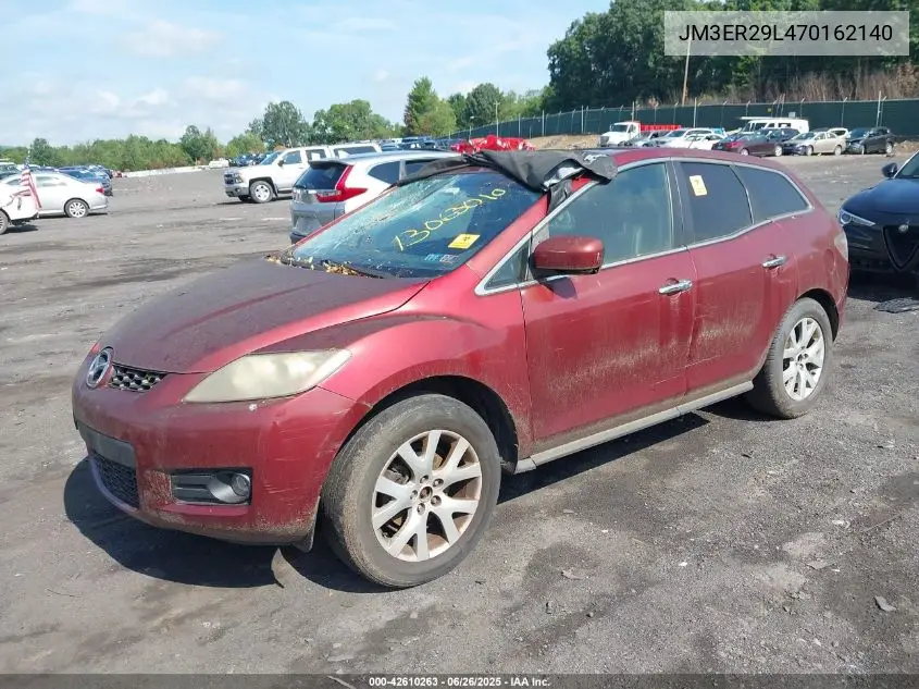 2007 Mazda Cx-7 Grand Touring VIN: JM3ER29L470162140 Lot: 42610263