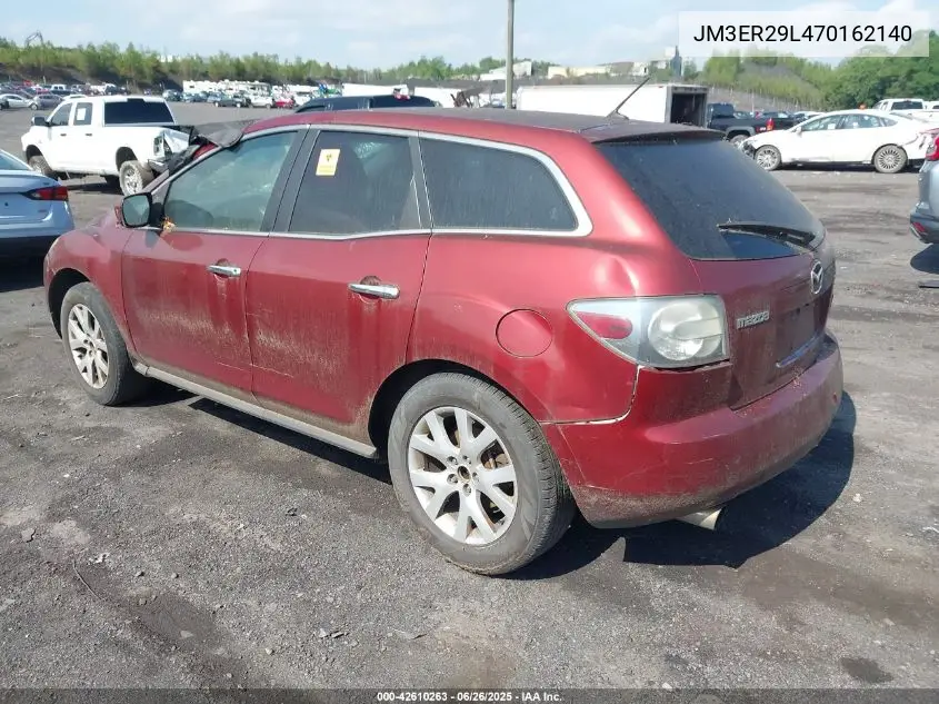 2007 Mazda Cx-7 Grand Touring VIN: JM3ER29L470162140 Lot: 42610263