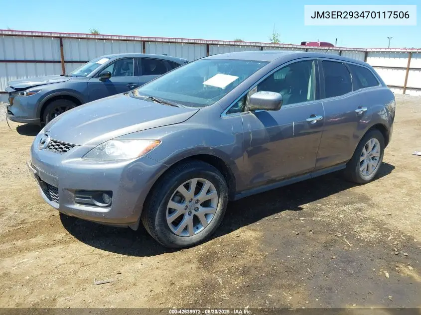 2007 Mazda Cx-7 Grand Touring VIN: JM3ER293470117506 Lot: 42639972