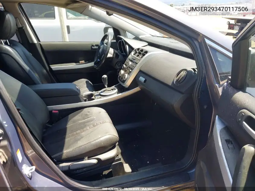 2007 Mazda Cx-7 Grand Touring VIN: JM3ER293470117506 Lot: 42639972