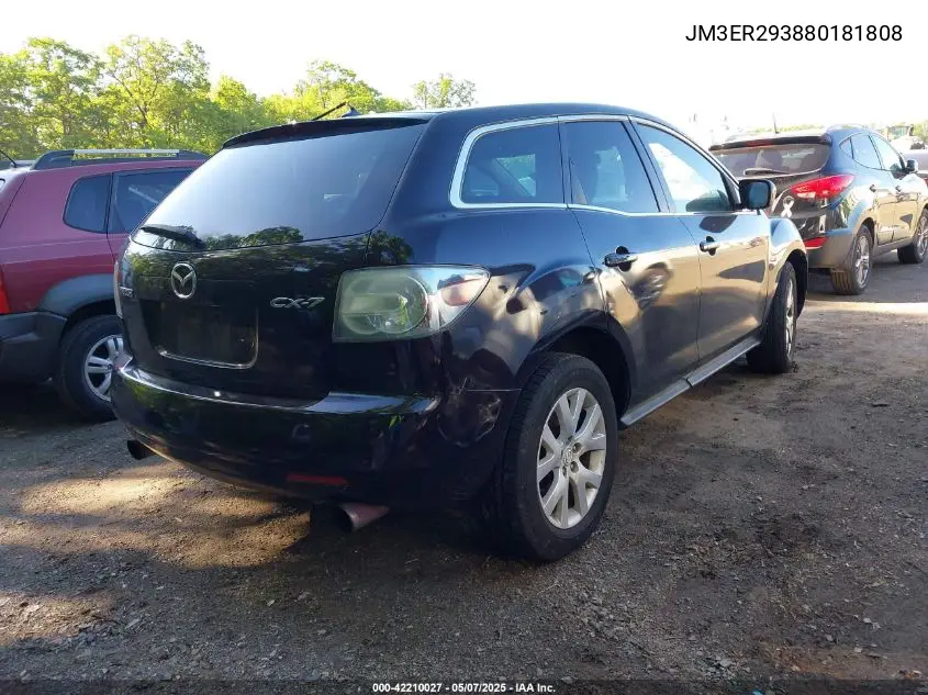2008 Mazda Cx-7 Sport VIN: JM3ER293880181808 Lot: 42210027