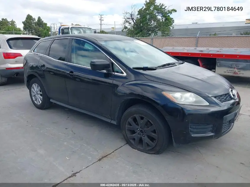 2008 Mazda Cx-7 Sport VIN: JM3ER29L780184649 Lot: 42262435