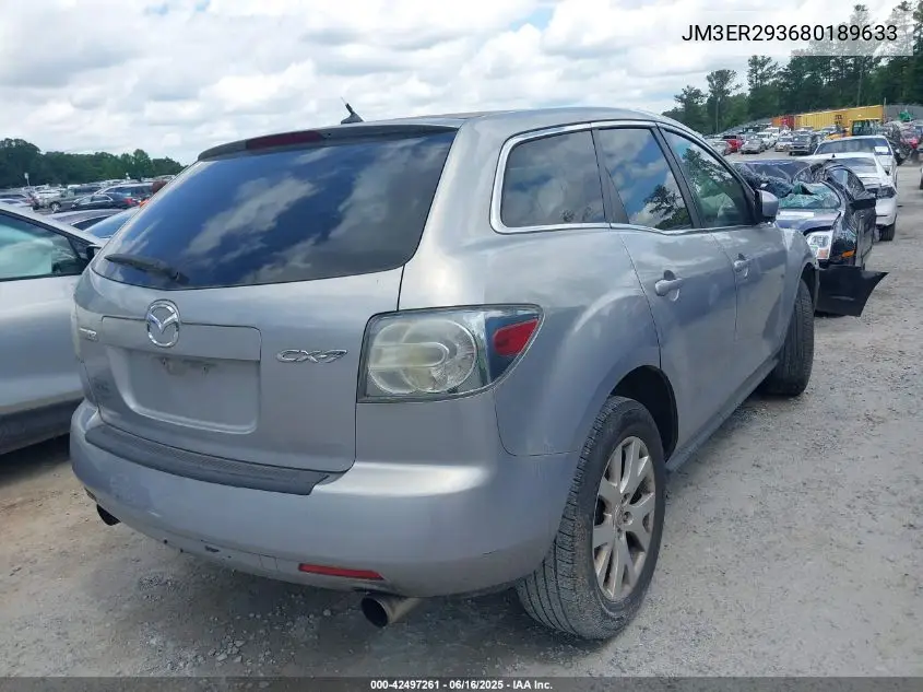2008 Mazda Cx-7 Sport VIN: JM3ER293680189633 Lot: 42497261