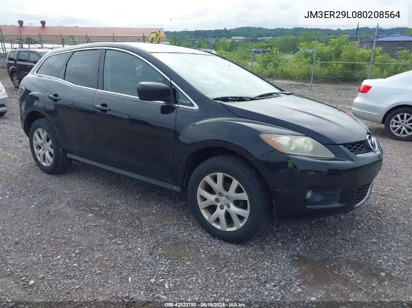 2008 Mazda Cx-7 Sport VIN: JM3ER29L080208564 Lot: 42522780