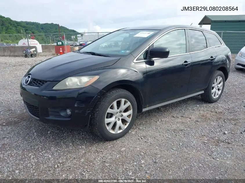 2008 Mazda Cx-7 Sport VIN: JM3ER29L080208564 Lot: 42522780