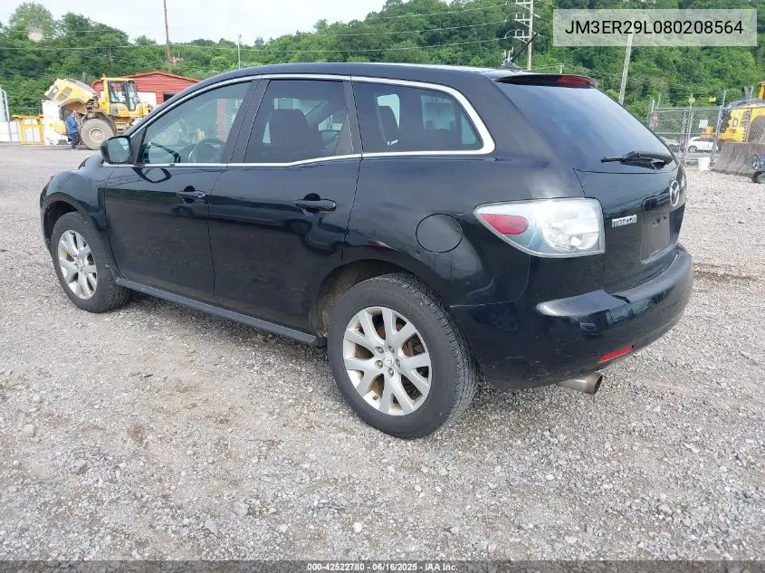 2008 Mazda Cx-7 Sport VIN: JM3ER29L080208564 Lot: 42522780