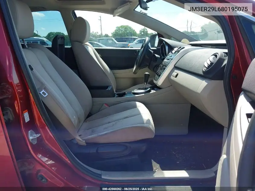 2008 Mazda Cx-7 Sport VIN: JM3ER29L680195075 Lot: 42560262