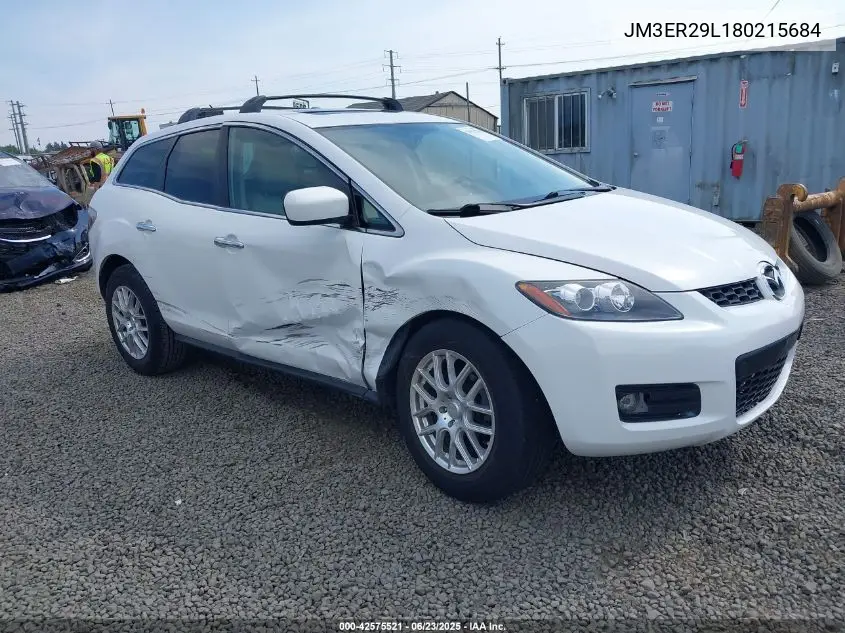 2008 Mazda Cx-7 Grand Touring VIN: JM3ER29L180215684 Lot: 42575521