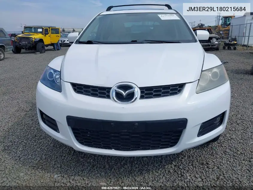 2008 Mazda Cx-7 Grand Touring VIN: JM3ER29L180215684 Lot: 42575521