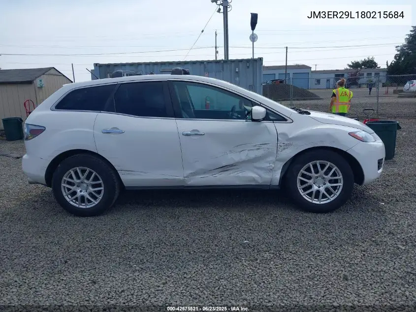 2008 Mazda Cx-7 Grand Touring VIN: JM3ER29L180215684 Lot: 42575521