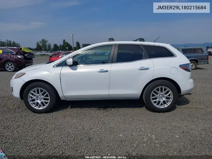 2008 Mazda Cx-7 Grand Touring VIN: JM3ER29L180215684 Lot: 42575521