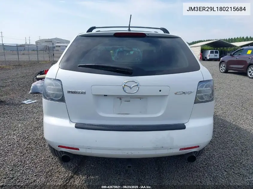 2008 Mazda Cx-7 Grand Touring VIN: JM3ER29L180215684 Lot: 42575521