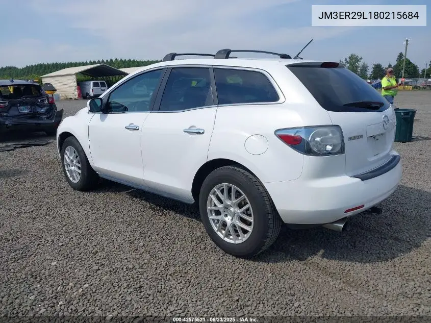 2008 Mazda Cx-7 Grand Touring VIN: JM3ER29L180215684 Lot: 42575521