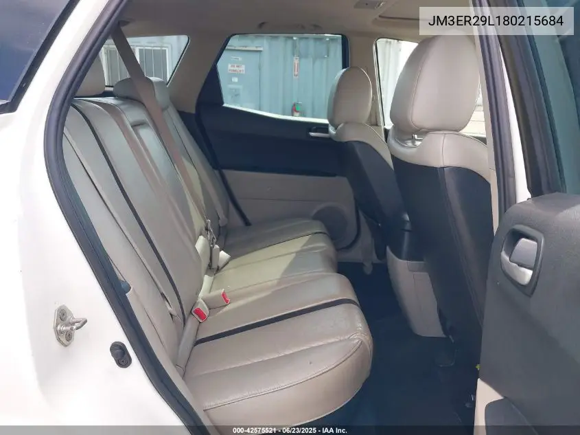 2008 Mazda Cx-7 Grand Touring VIN: JM3ER29L180215684 Lot: 42575521
