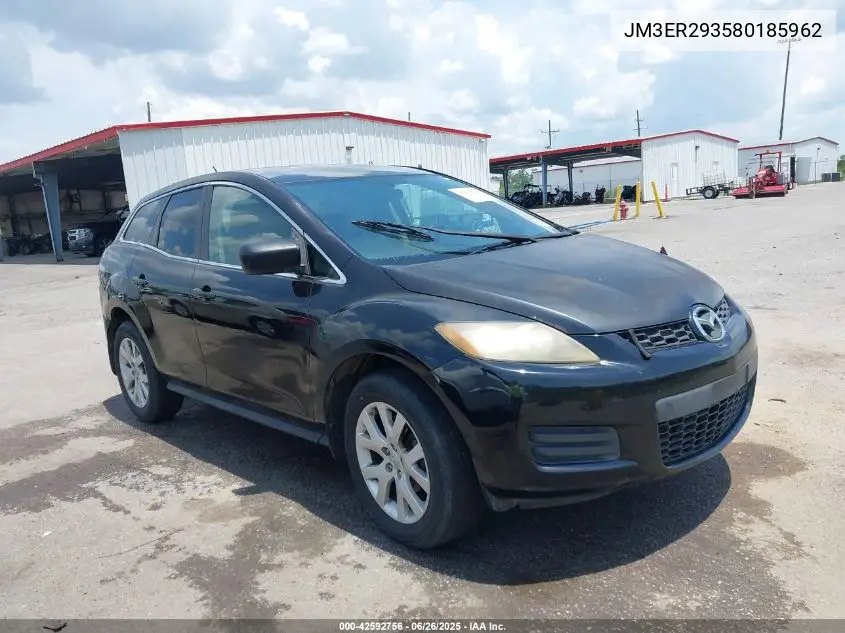 2008 Mazda Cx-7 Sport VIN: JM3ER293580185962 Lot: 42592756