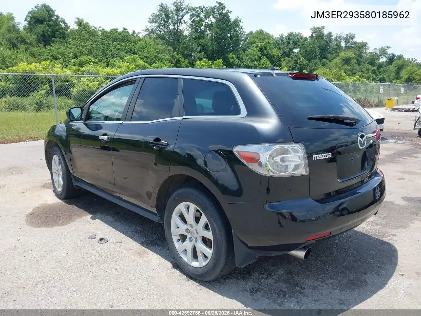 2008 Mazda Cx-7 Sport VIN: JM3ER293580185962 Lot: 42592756