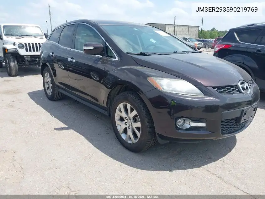 2009 Mazda Cx-7 Grand Touring VIN: JM3ER293590219769 Lot: 42080904