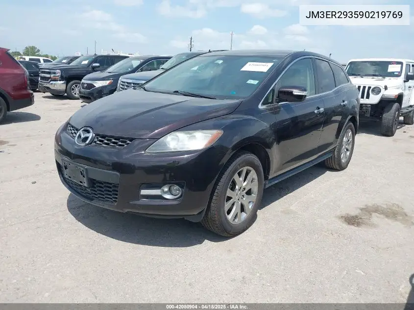 2009 Mazda Cx-7 Grand Touring VIN: JM3ER293590219769 Lot: 42080904