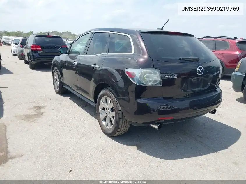 2009 Mazda Cx-7 Grand Touring VIN: JM3ER293590219769 Lot: 42080904