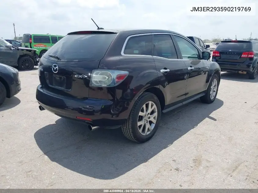 2009 Mazda Cx-7 Grand Touring VIN: JM3ER293590219769 Lot: 42080904