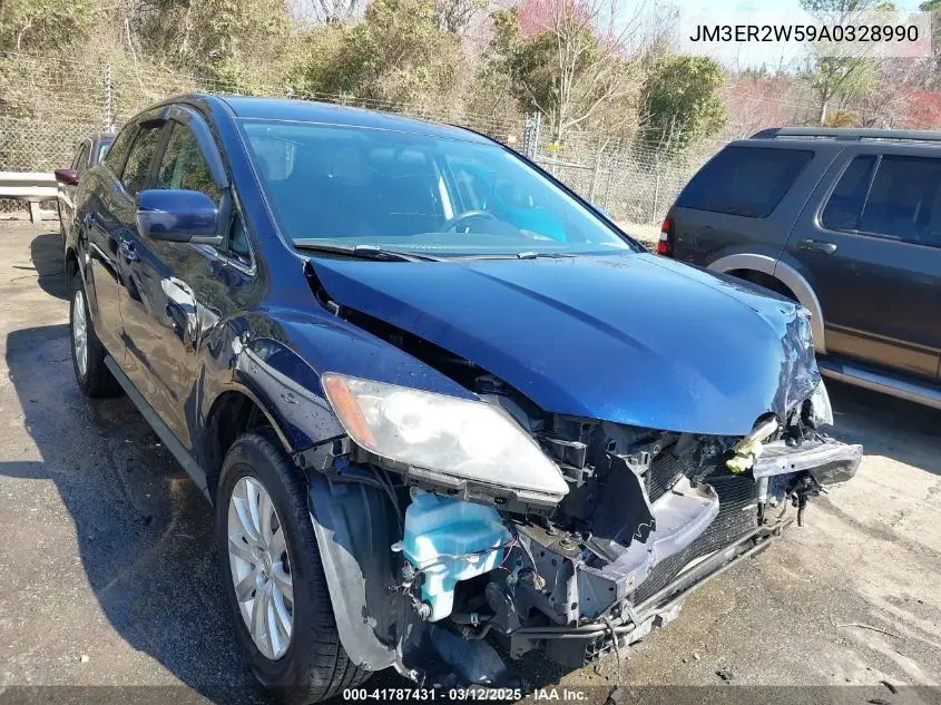 2010 Mazda Cx-7 I Sv VIN: JM3ER2W59A0328990 Lot: 41787431