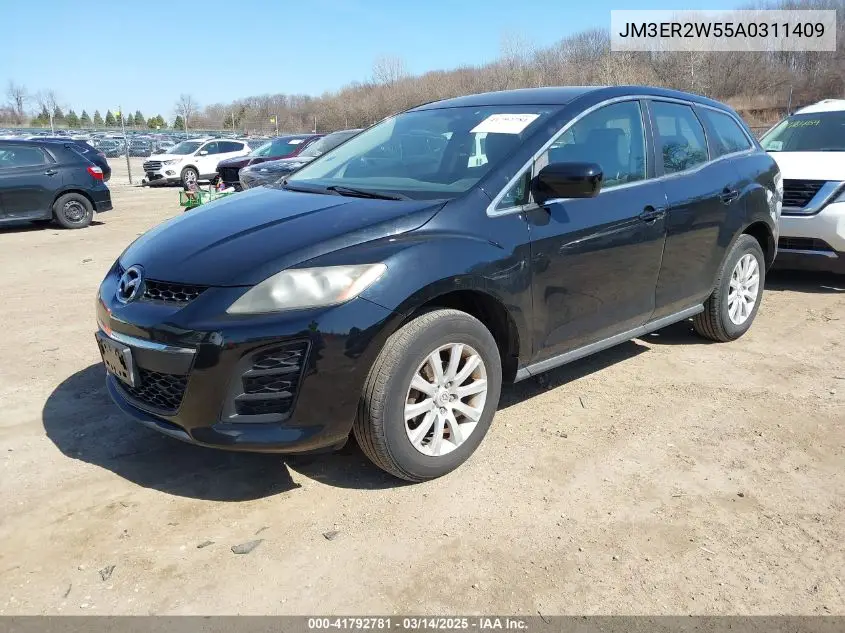 2010 Mazda Cx-7 I Sv VIN: JM3ER2W55A0311409 Lot: 41792781