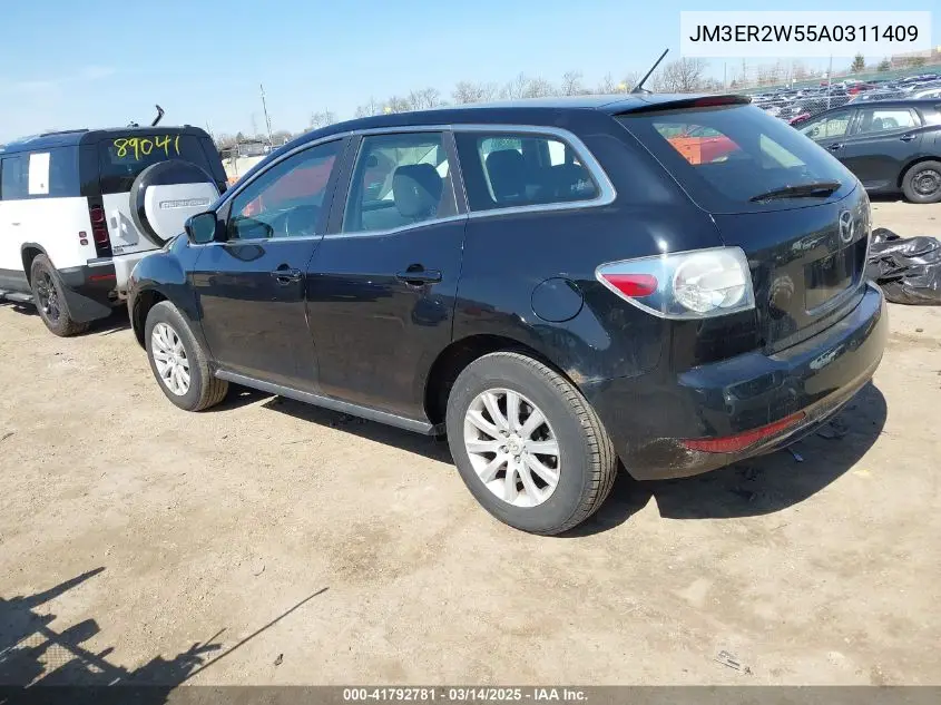2010 Mazda Cx-7 I Sv VIN: JM3ER2W55A0311409 Lot: 41792781