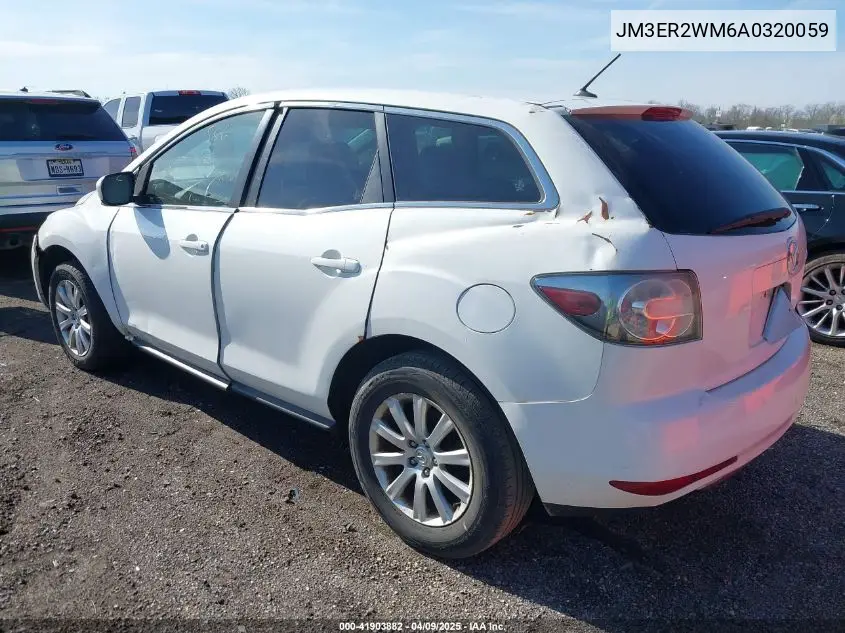 2010 Mazda Cx-7 I Sport VIN: JM3ER2WM6A0320059 Lot: 41903882