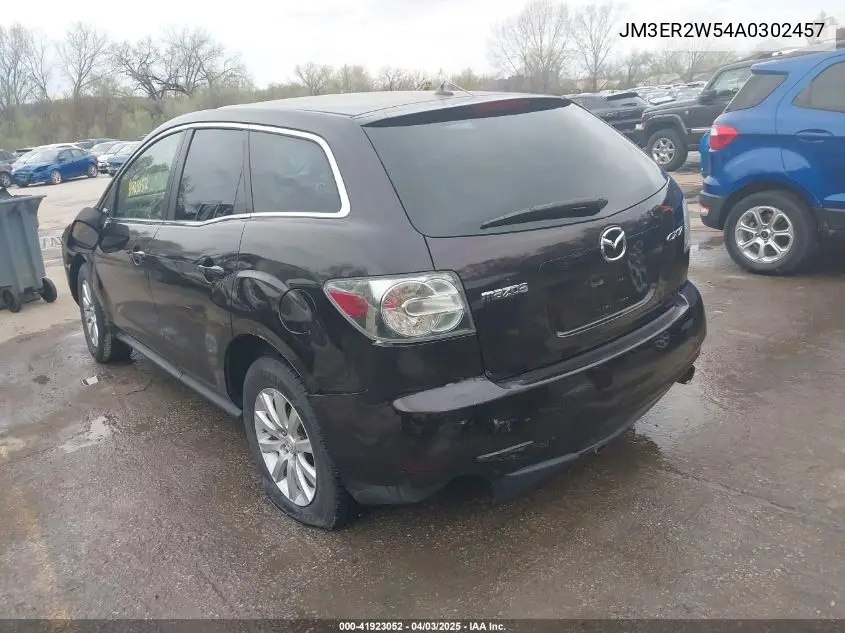2010 Mazda Cx-7 I Sport VIN: JM3ER2W54A0302457 Lot: 41923052