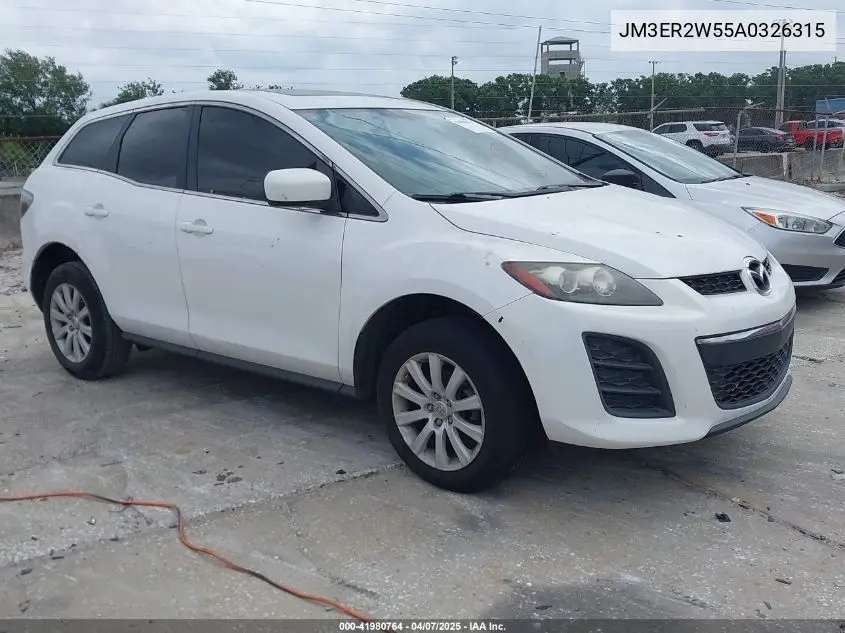 2010 Mazda Cx-7 I Sport VIN: JM3ER2W55A0326315 Lot: 41980764