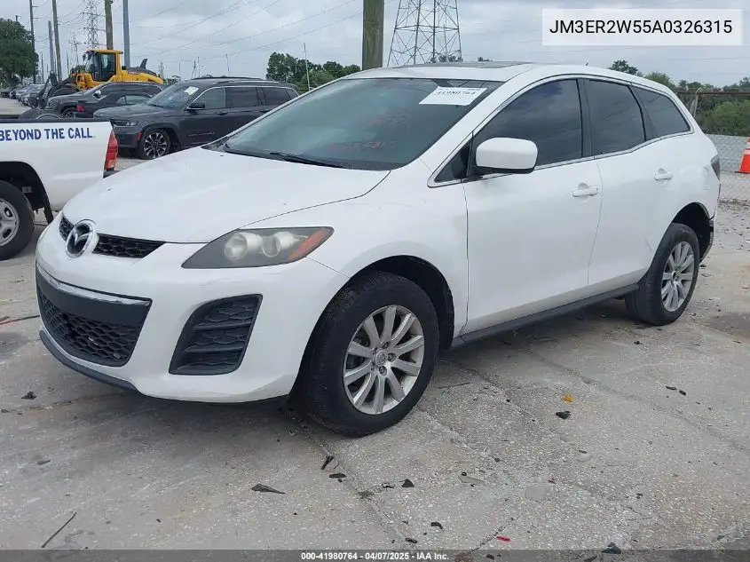 2010 Mazda Cx-7 I Sport VIN: JM3ER2W55A0326315 Lot: 41980764
