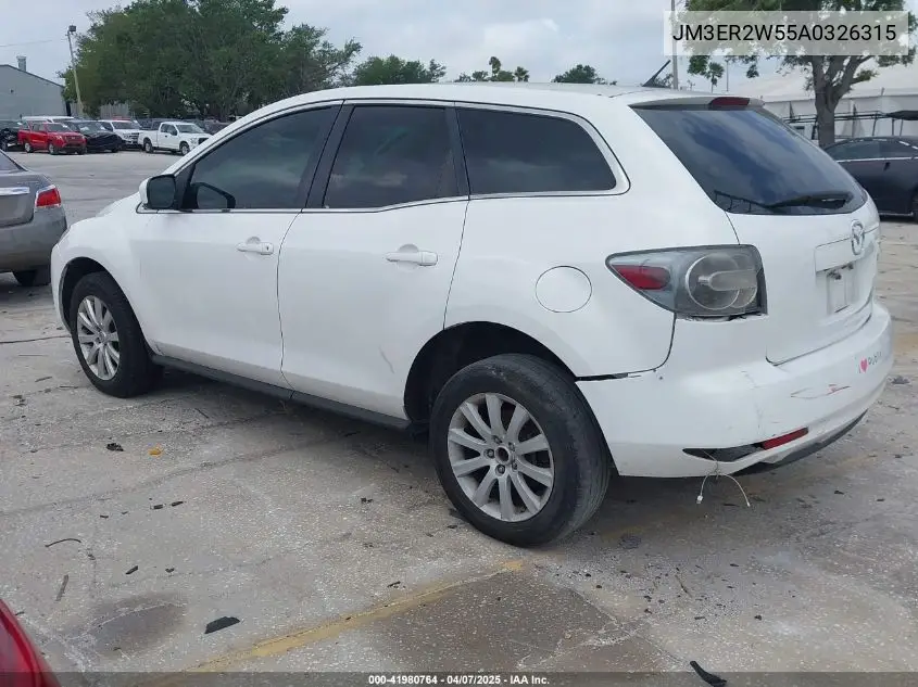 2010 Mazda Cx-7 I Sport VIN: JM3ER2W55A0326315 Lot: 41980764