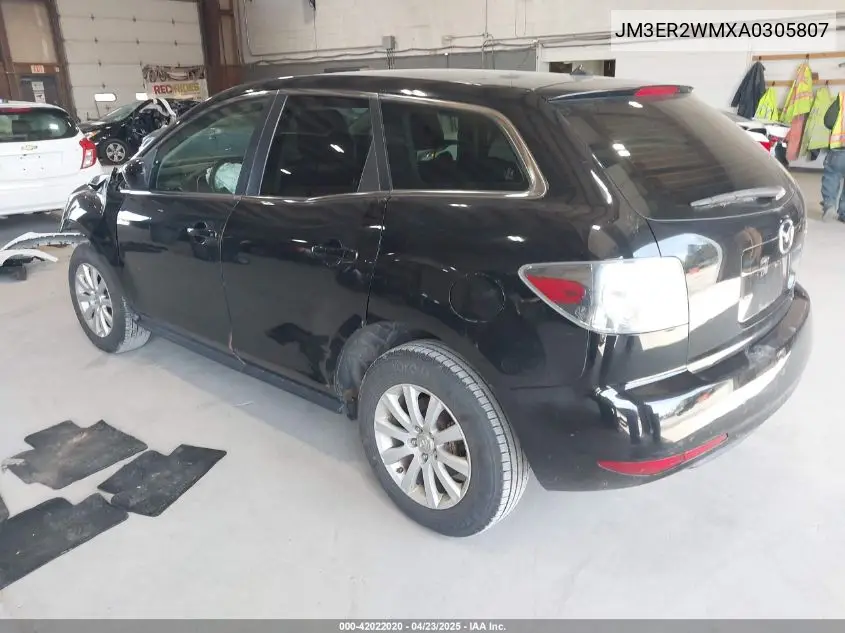 2010 Mazda Cx-7 I Sv VIN: JM3ER2WMXA0305807 Lot: 42022020