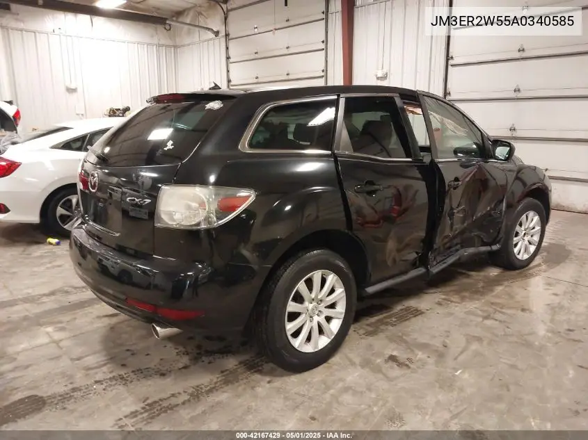 2010 Mazda Cx-7 I Sport VIN: JM3ER2W55A0340585 Lot: 42167429