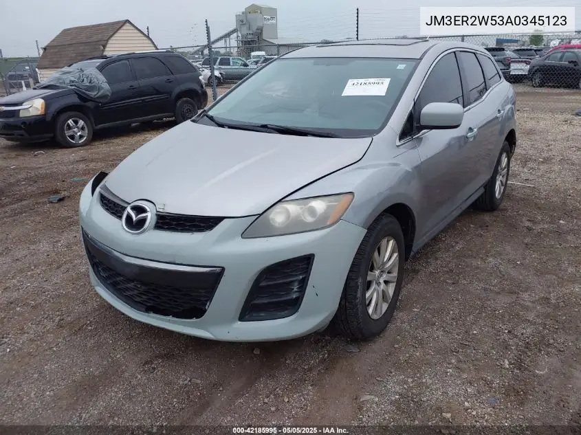 2010 Mazda Cx-7 I Sv VIN: JM3ER2W53A0345123 Lot: 42185995