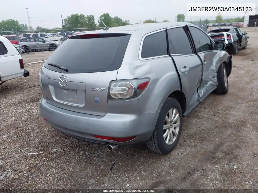 2010 Mazda Cx-7 I Sv VIN: JM3ER2W53A0345123 Lot: 42185995