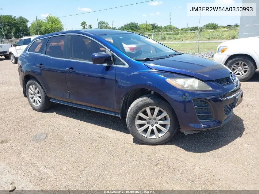 2010 Mazda Cx-7 I Sv VIN: JM3ER2W54A0350993 Lot: 42238812