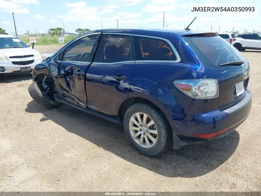 2010 Mazda Cx-7 I Sv VIN: JM3ER2W54A0350993 Lot: 42238812