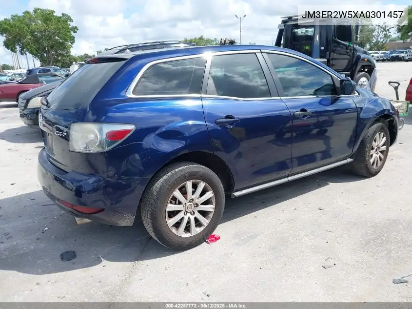 2010 Mazda Cx-7 I Sv VIN: JM3ER2W5XA0301457 Lot: 42257772