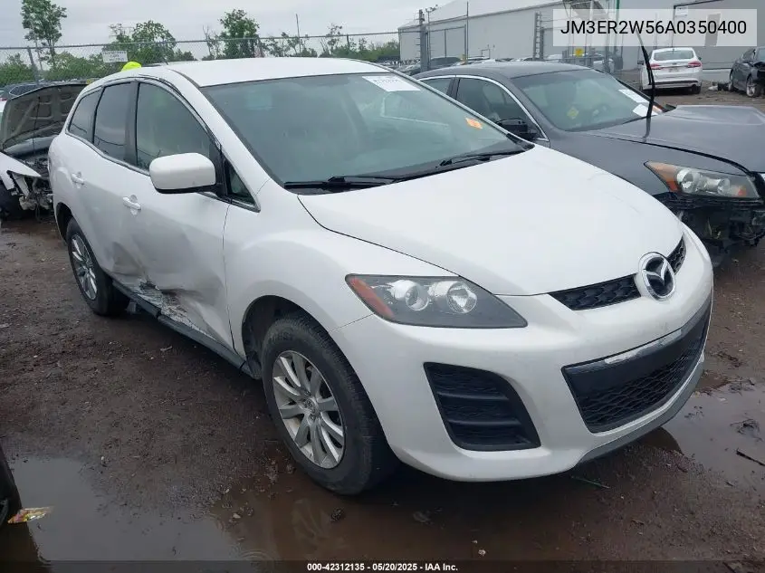2010 Mazda Cx-7 I Sport VIN: JM3ER2W56A0350400 Lot: 42312135